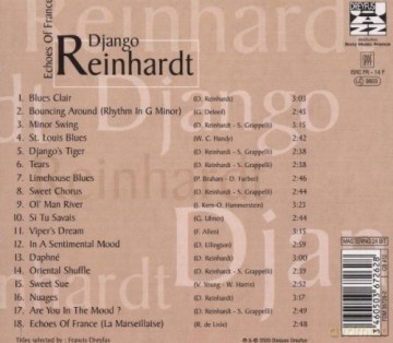 Django Reinhardt: Echoes of France [CD]