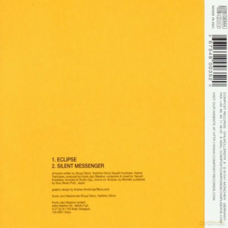 Kyoto Jazz Massive: Eclipse/Silent Messesage [CD]