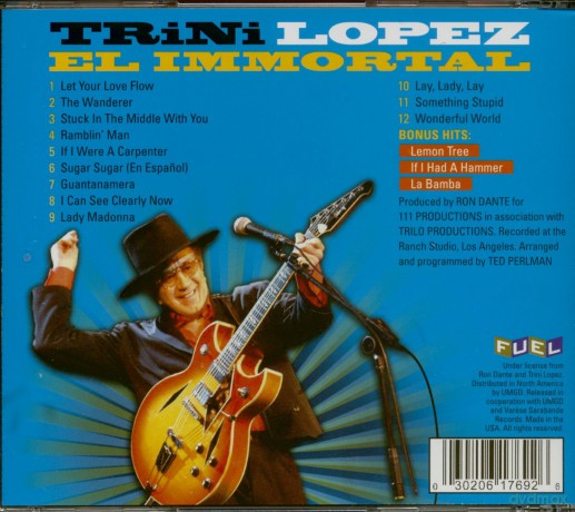 Trini Lopez: El Immortal [CD]