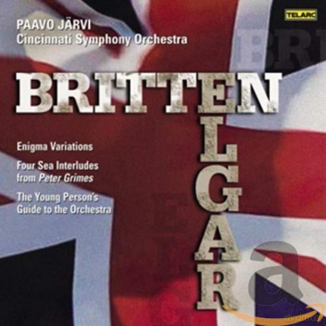 Paavo Jarvi: Elgar: Enigma Variations; Britten: Young Person's Guide to the Orchestra/four Sea Interludes From Peter Grimes [CD]