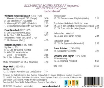 Elisabeth Schwarzkopf: Elisabeth Schwarzkopf - Liederabend [CD]