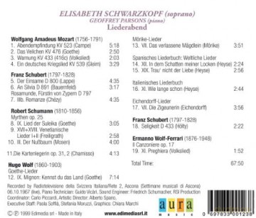 Elisabeth Schwarzkopf: Elisabeth Schwarzkopf - Liederabend [CD]