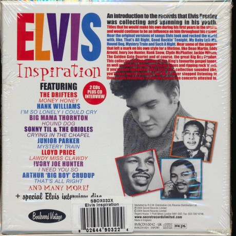 Elvis: Inspiration [3CD]