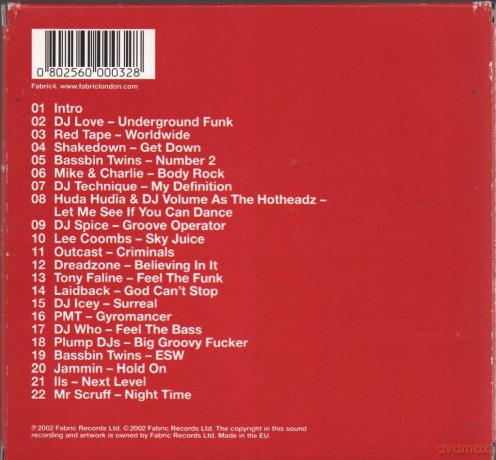 Fabriclive02: Ali B [CD]