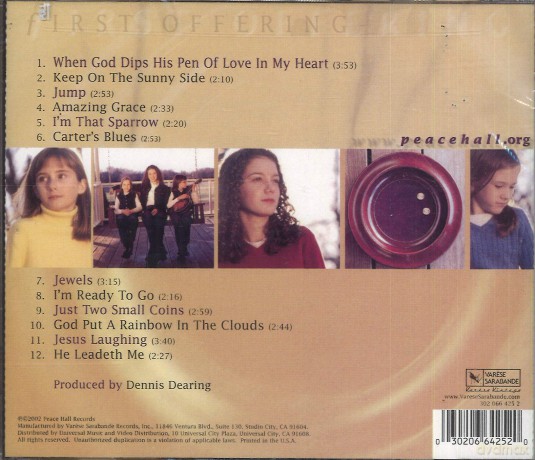 Peasall Sisters: First Offering [CD]