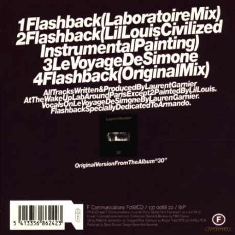 Laurent Garnier: Flashback [CD]