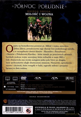 Północ Południe: Księga 2 [3DVD]