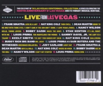 Various Artists: Live From Las Vegas (Standard Version) [CD]