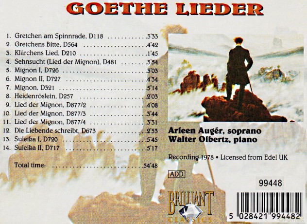 Franz Schubert: Franz Schubert - 15 Lieder - 4 [CD]