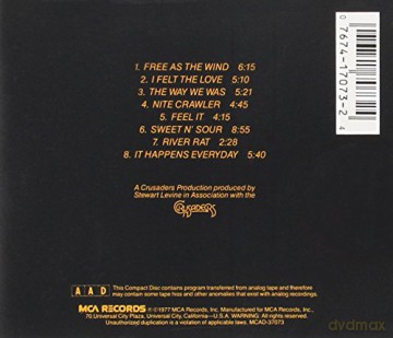 Crusaders: Free as the Wind [CD]