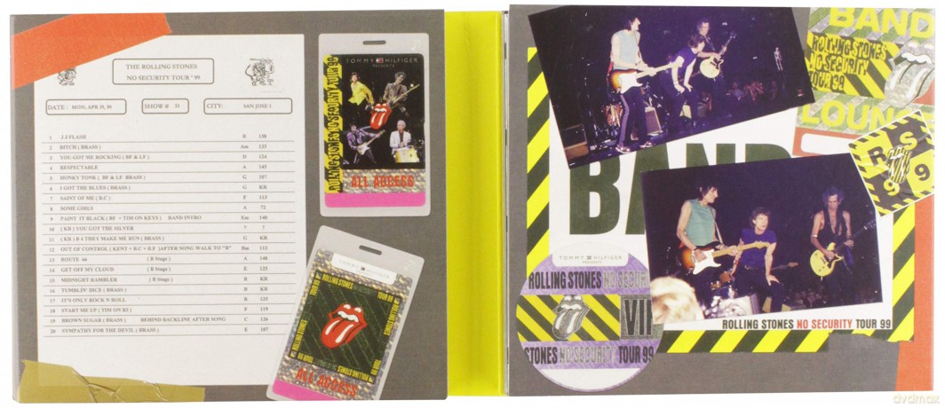 Rolling Stones: From The Vault: No Security. San Jose '99 [CD]