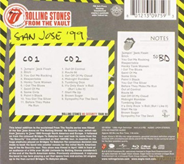 Rolling Stones: From The Vault: No Security. San Jose '99 [CD]