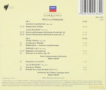 Albert Wolff: FTe La Francaise [2CD]