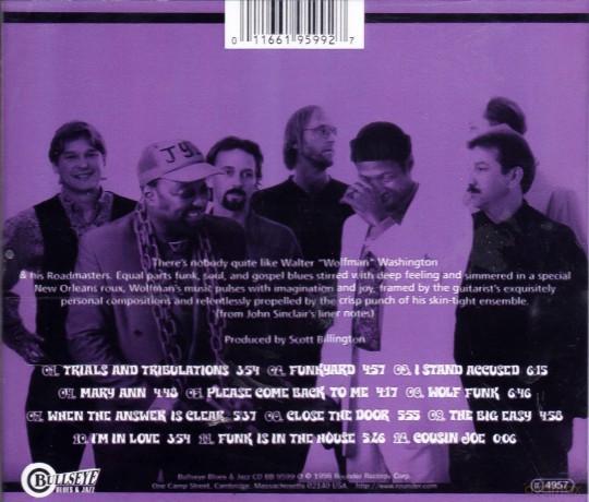Walter Washington: Funk Is in the House [2CD]
