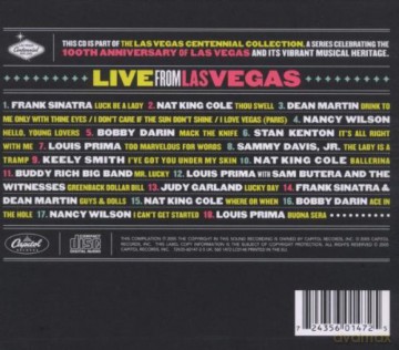 Various Artists: Live From Las Vegas [CD]