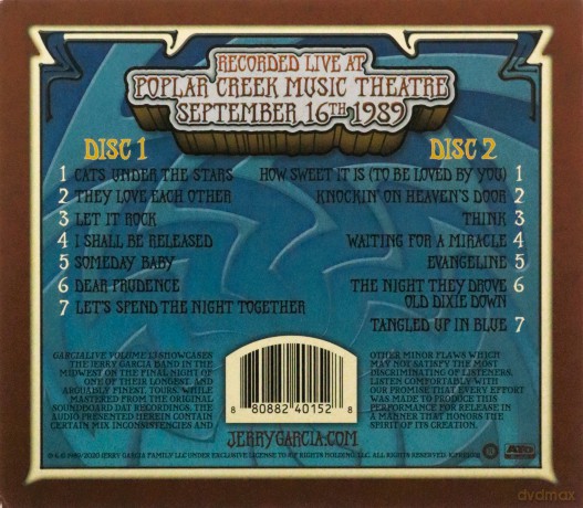 Jerry Garcia: Garcialive 13: Septenber 16th 1989 Poplar Creek [CD]