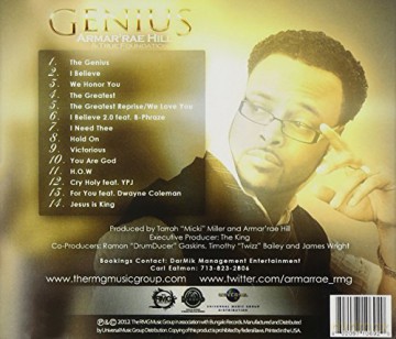 Amar'Rae Hill: Genius [CD]