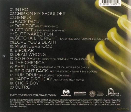 Krizz Kaliko: Genius [CD]