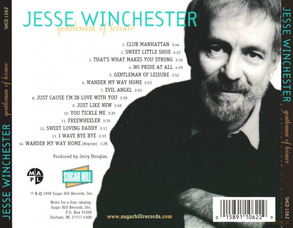 Jesse Winchester: Gentleman of Leisure [CD]