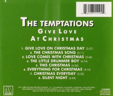 Temptations: Give Love at Christmas [CD]