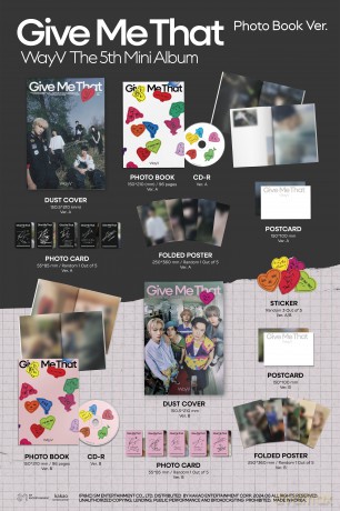 Wayv: Give Me That - Photobook Version [CD]