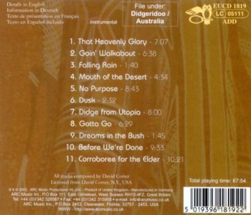 David Corter: Goin' Walkabout: Didgeridoo Mania II [CD]