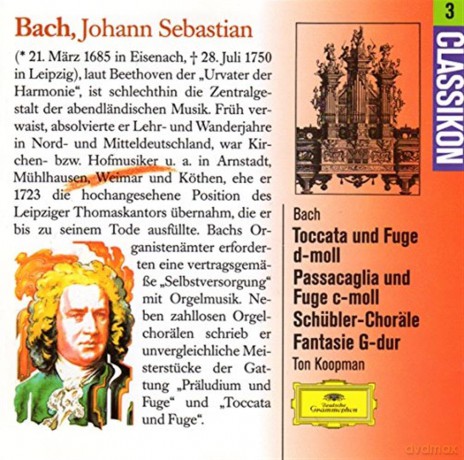 Johann Sebastian Bach: Great Organ Works [CD]
