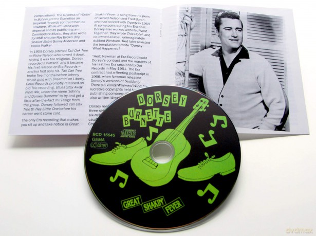 Dorsey Burnette: Great Shakin Fever [CD]