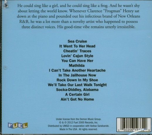 Clarence Frogman Henry: Greatest Hits [CD]