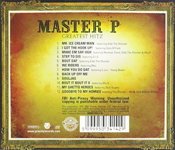 Master P: Greatest Hitz [CD]