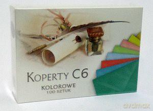 Koperta C6 kolorowa mix [SZKOŁA]