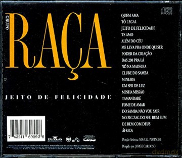 Grupo Raca: Grupo Raa-Jeito De Felicidade [CD]
