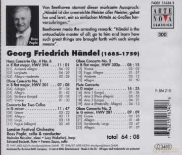 Malcolm Messiter: Handel: Concertos [CD]