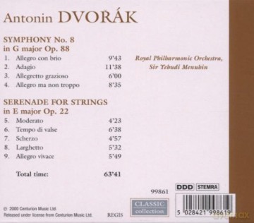 Anton Dvorak: Handel: Music for the Royal Fireworks; Water Music [CD]