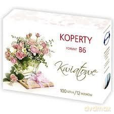 Koperty kwiatowe B6 [SZKOŁA]