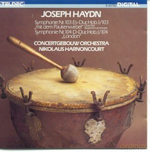 Joseph Haydn: Haydn: Symphonien Nr. 103 [CD]
