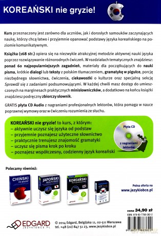 Koreański nie gryzie! [KSIĄŻKA]+[CD]