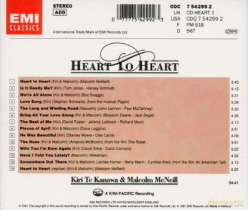 Kiri Te Kanawa: Heart to Heart [CD]