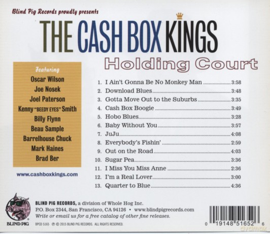 Cash Box Kings: Holding Court [CD]