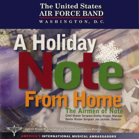 Us Air Force Band: Holiday Note From Home [CD]