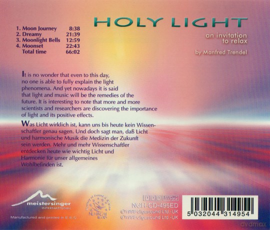 Manfred Trendel: Holy Light [CD]