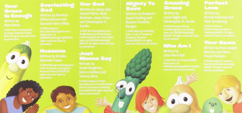 Veggietales: Hosanna: Today's Top Worship Songs for Kids [CD]