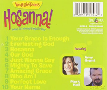 Veggietales: Hosanna: Today's Top Worship Songs for Kids [CD]