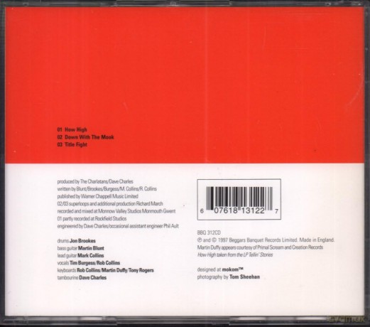 Charlatans: How High [CD]