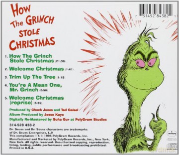 How the Grinch Stole Christmas [CD]