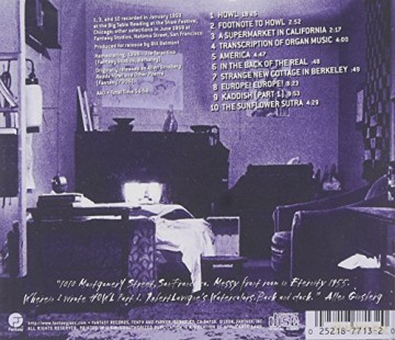 Allen Ginsberg: Howl [CD]