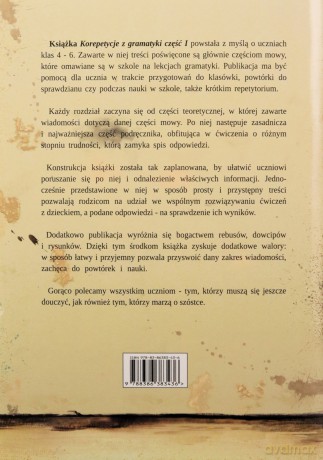 Korepetycje z gramatyki. Klasa 4-6. Część 1. - Wiesława Zaręba [KSIĄŻKA]
