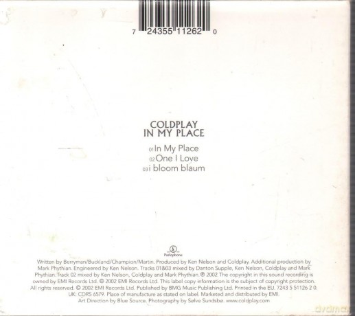 In My Place [CD]