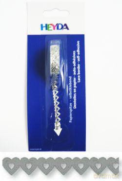 Koronka papierowa samoprzylepna srebrna 20-92 [SZKOŁA]
