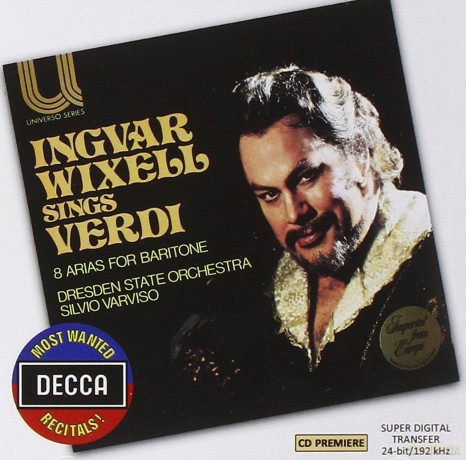 Ingvar Wixell: Ingvar Wixell Sings Verdi [CD]